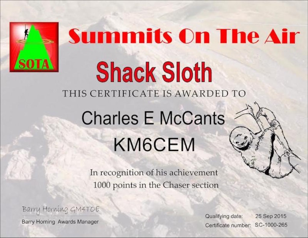 KM6CEM_SOTA_SLOTH_CERTIFICATE